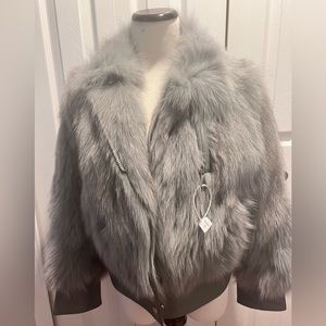 Women Winter Real Fox Fur Coat Fashion Natural Warm Fur Short Jacket Outerwear